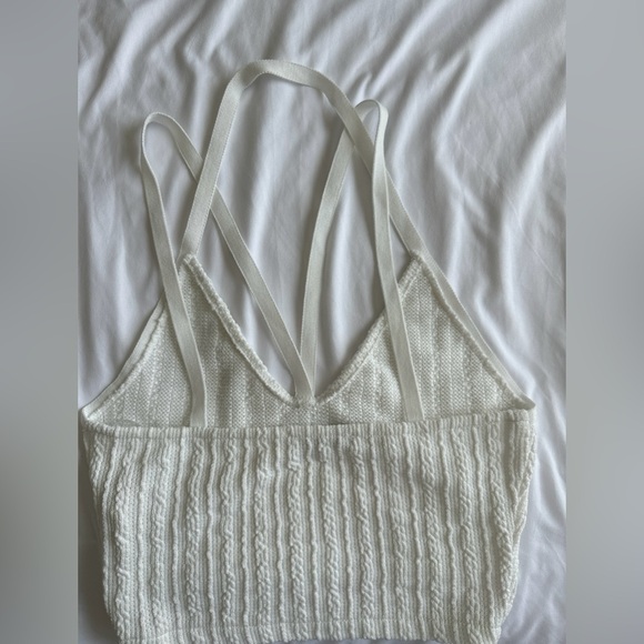 zara white crochet top - Picture 2 of 3